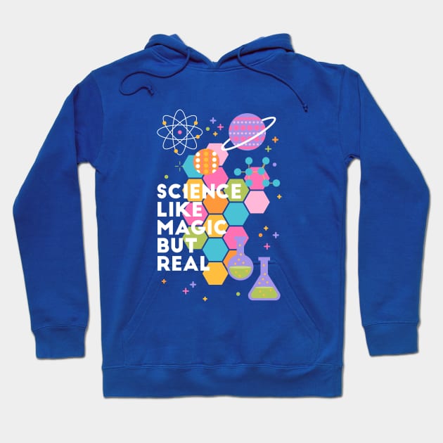 The Mind of a Scientist - Neon Hoodie by latheandquill